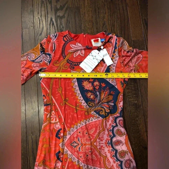 FARM Rio Women’s S Giannina Knit Midi Dress - NEW W/TAGS!! - Picture 8 of 13